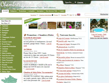 Tablet Screenshot of chambres-guide.com